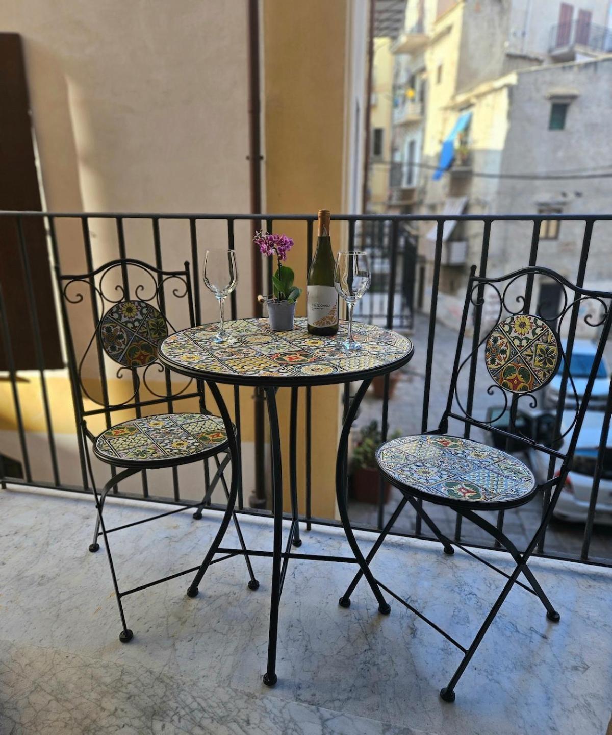 팔레르모 La Rosa Bianca Della Vucciria 빌라 외부 사진